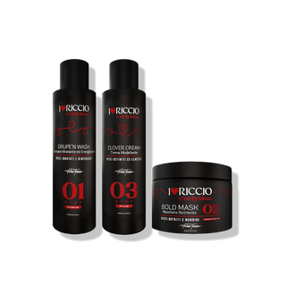 Garbanotų plaukų priežiūros rinkinys vyrams Curly Man Kit