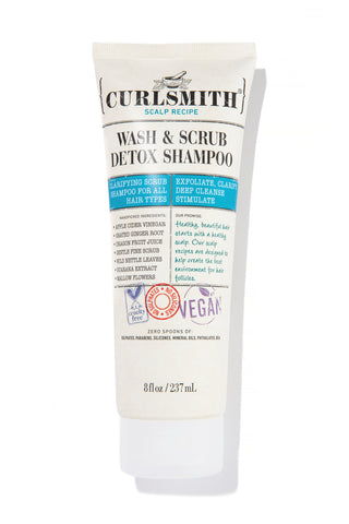 Gilaus valymo šampūnas Wash & Scrub Detox Shampoo
