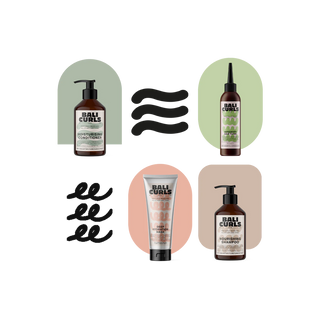 Bali Curls priemonių rinkinys GROW-STRONG