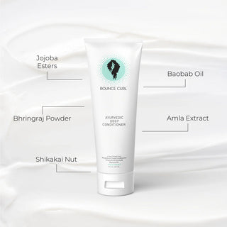 Gilaus drėkinimo kondicionionerius Bounce Curl Ayurvedic Deep Conditioner