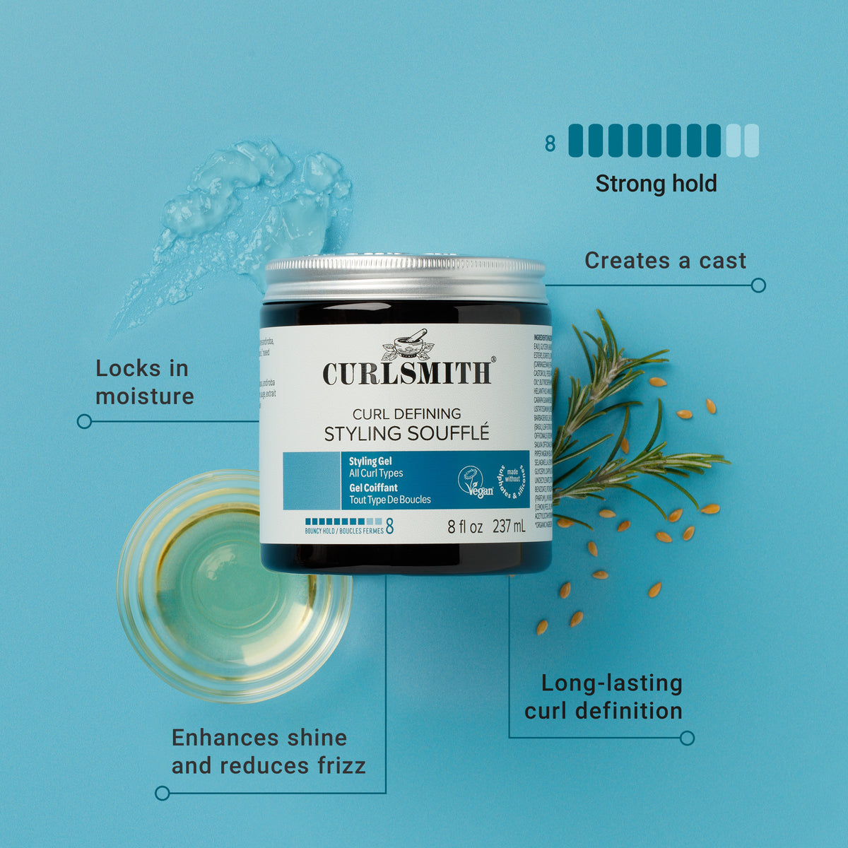 Formavimo gelis Curl Defining Styling Souffllé