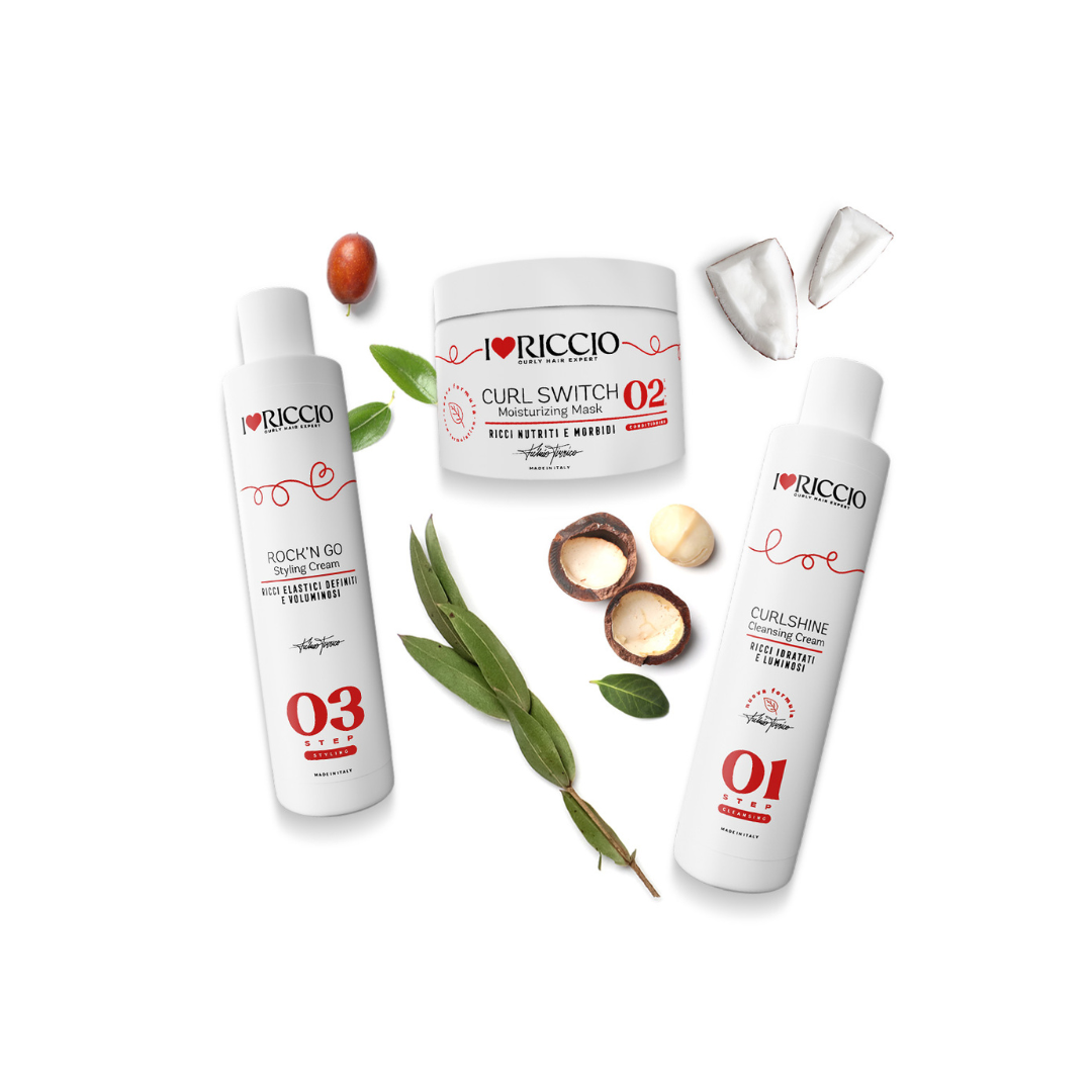 I Love Riccio Curly and Wavy Hair Kit