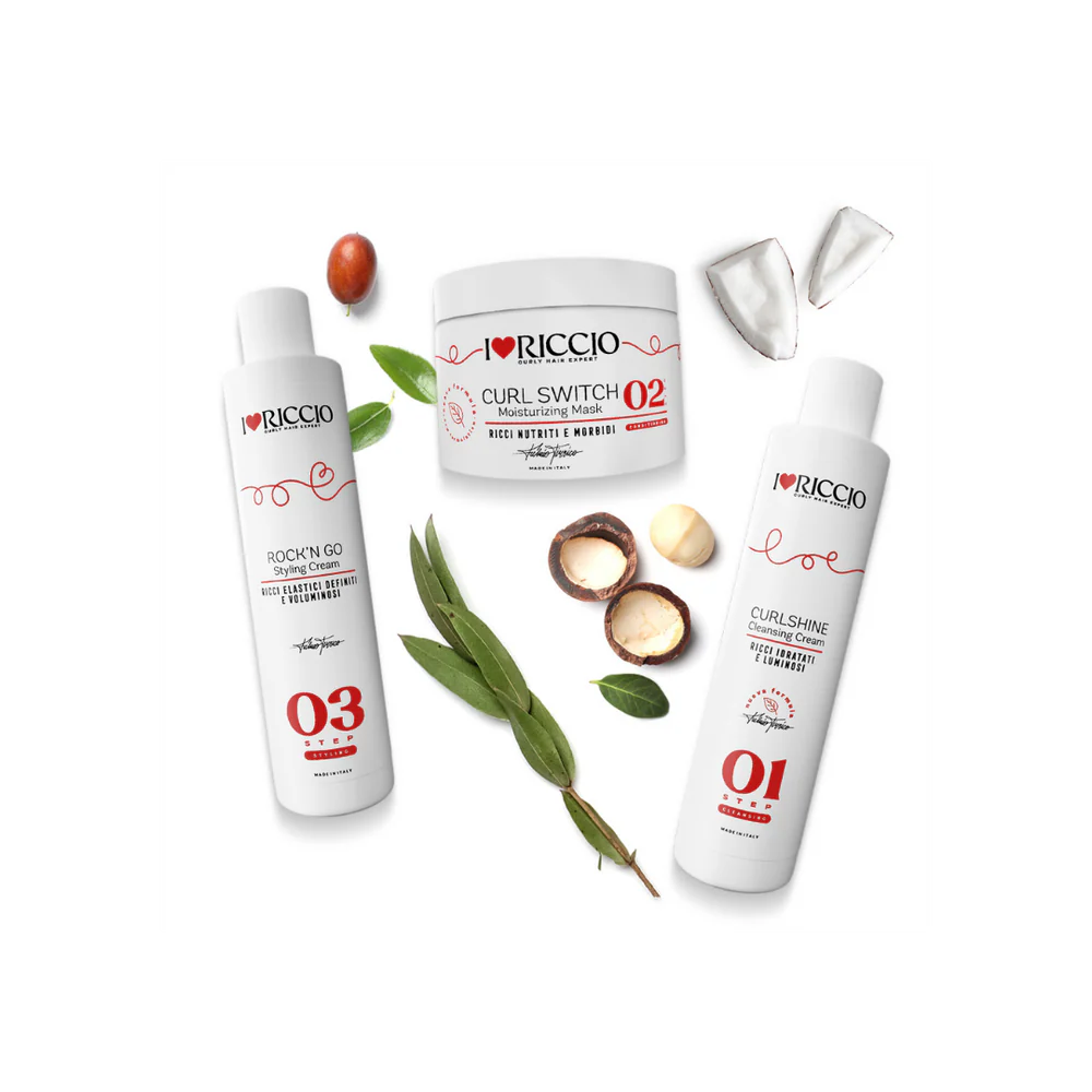 I Love Riccio Curly and Wavy Hair Kit