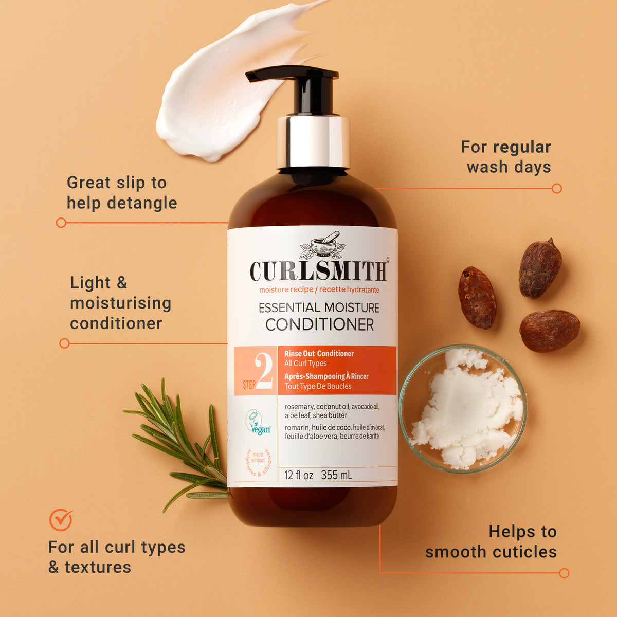 Lengvas drėkinamasis kondicionierius Essential Moisture Conditionier