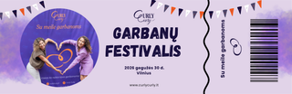 Bilietas į Garbanų Festivalį