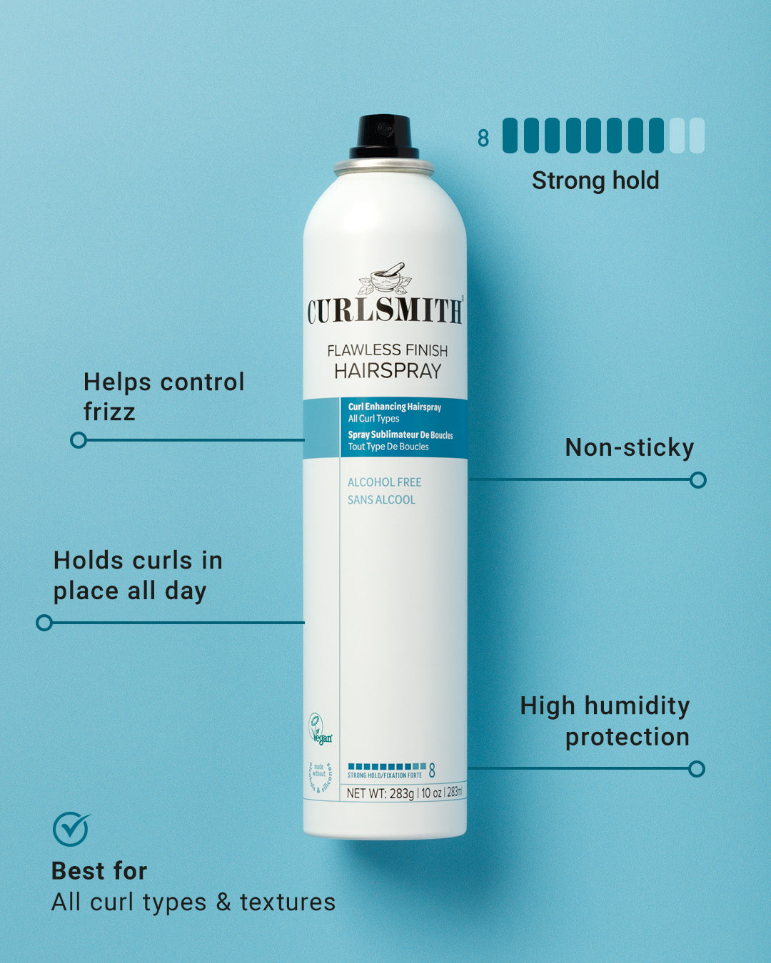 Plaukų lakas – Flawless Finish Hairspray Strong Hold
