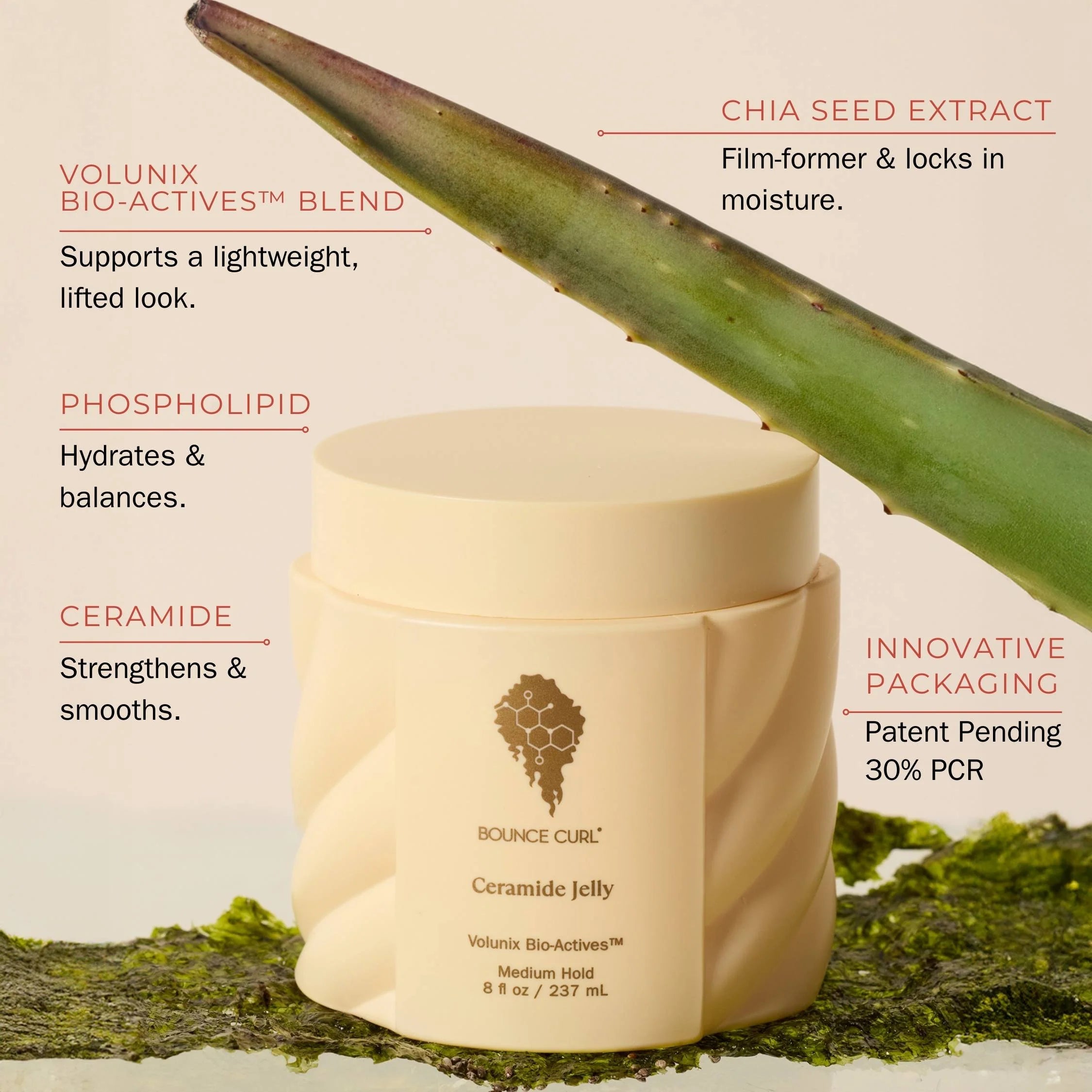 Ceramide Jelly Medium Hold Gel – Curly Curly Ceramide Jelly Medium Hold Gel – Curly Curly