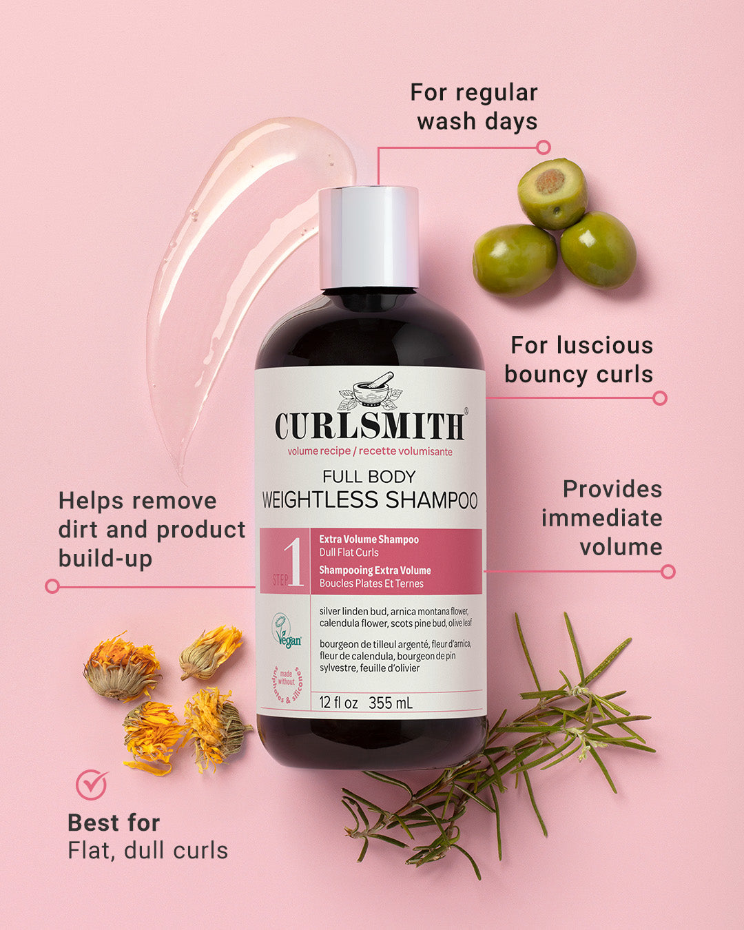 Apimties išvaizdą suteikiantis šampūnas Full Body Weightless Cleanser