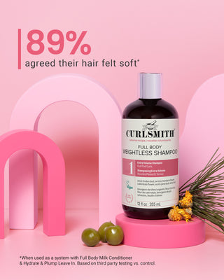 Apimties suteikiantis šampūnas Full Body Weightless Cleanser