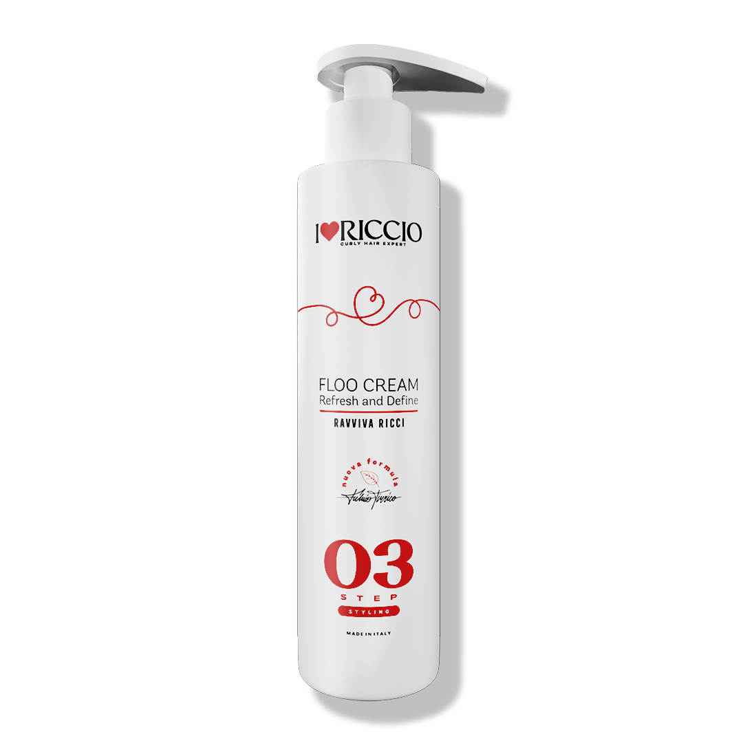 Nenuplaunamas kondicionierius-atgaivintojas I Love Riccio Floo Cream® Refresh & Leave-in Cream