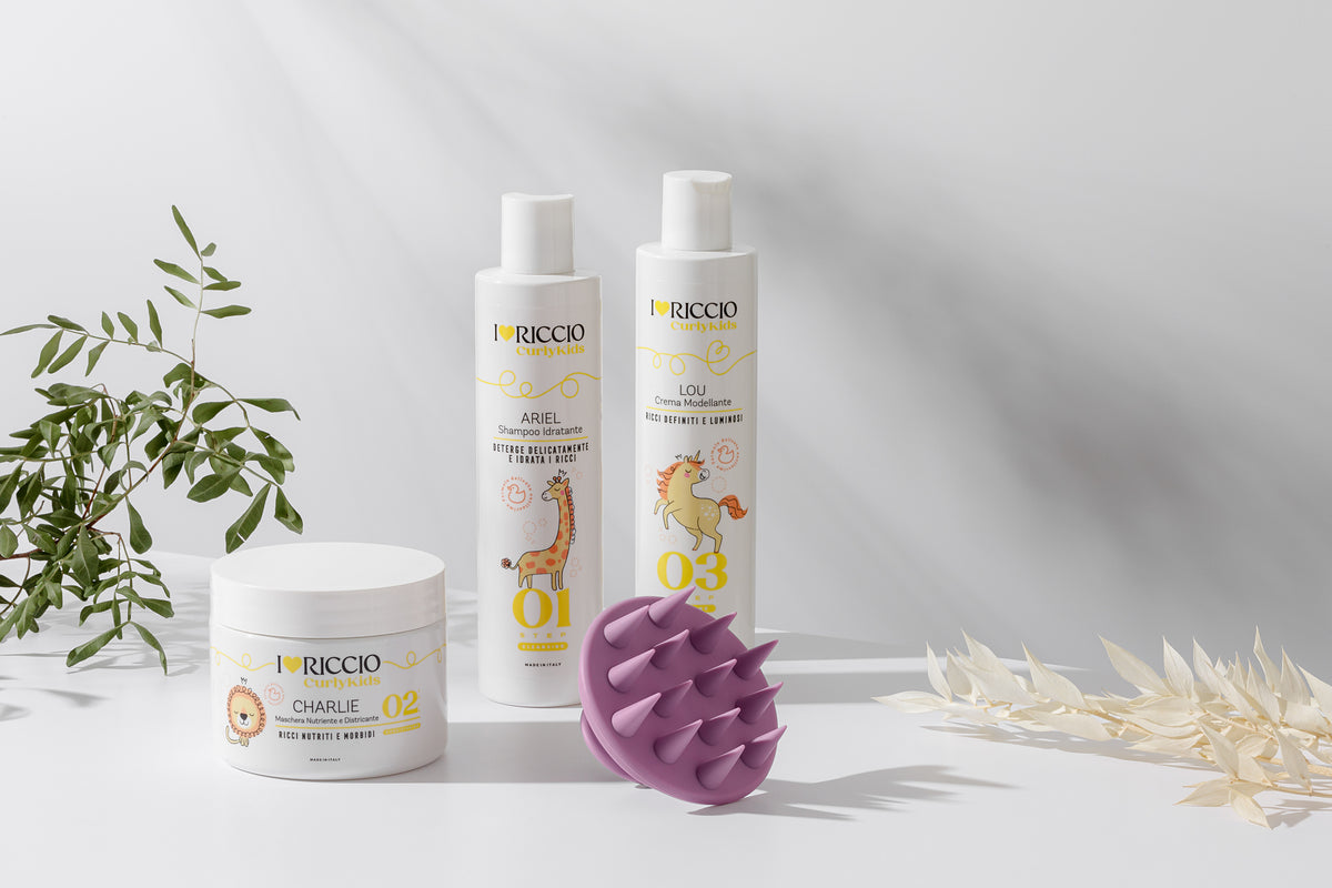 Švelnus šampūnas vaikams CurlyKids Ariel Hydrating Shampoo
