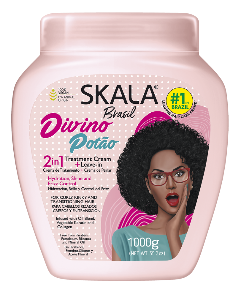 Multi-functional Treatment for Curly Hair Skala Brasil Divino Potão