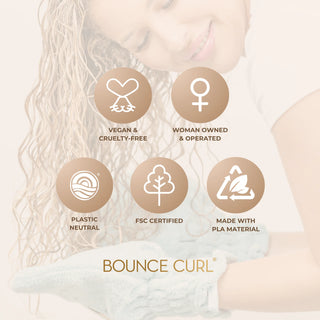 Bounce Curl garbanų džiovinimo pirštinės