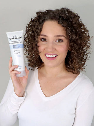 Be kvapo stiprios fiksacijos gelis garbanoms - Curlsmith Fragrance‑Free Strong Hold Gel