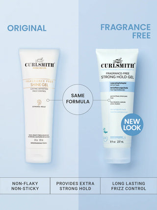 Be kvapo stiprios fiksacijos gelis garbanoms - Curlsmith Fragrance‑Free Strong Hold Gel