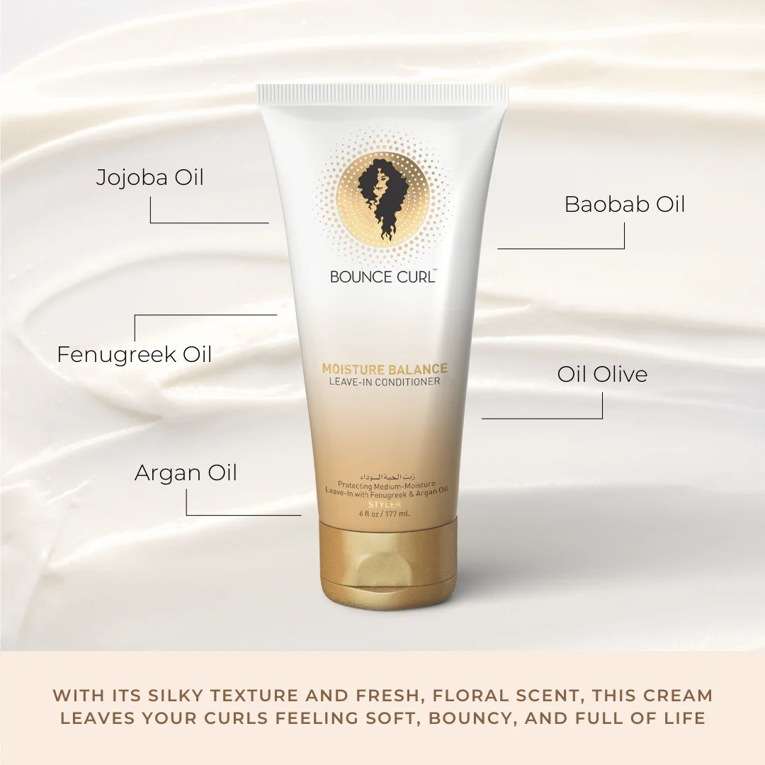 Drėgmės pojūtį palaikantis nenuplaunamas kondicionierius Moisture Balance Leave-In Conditioner