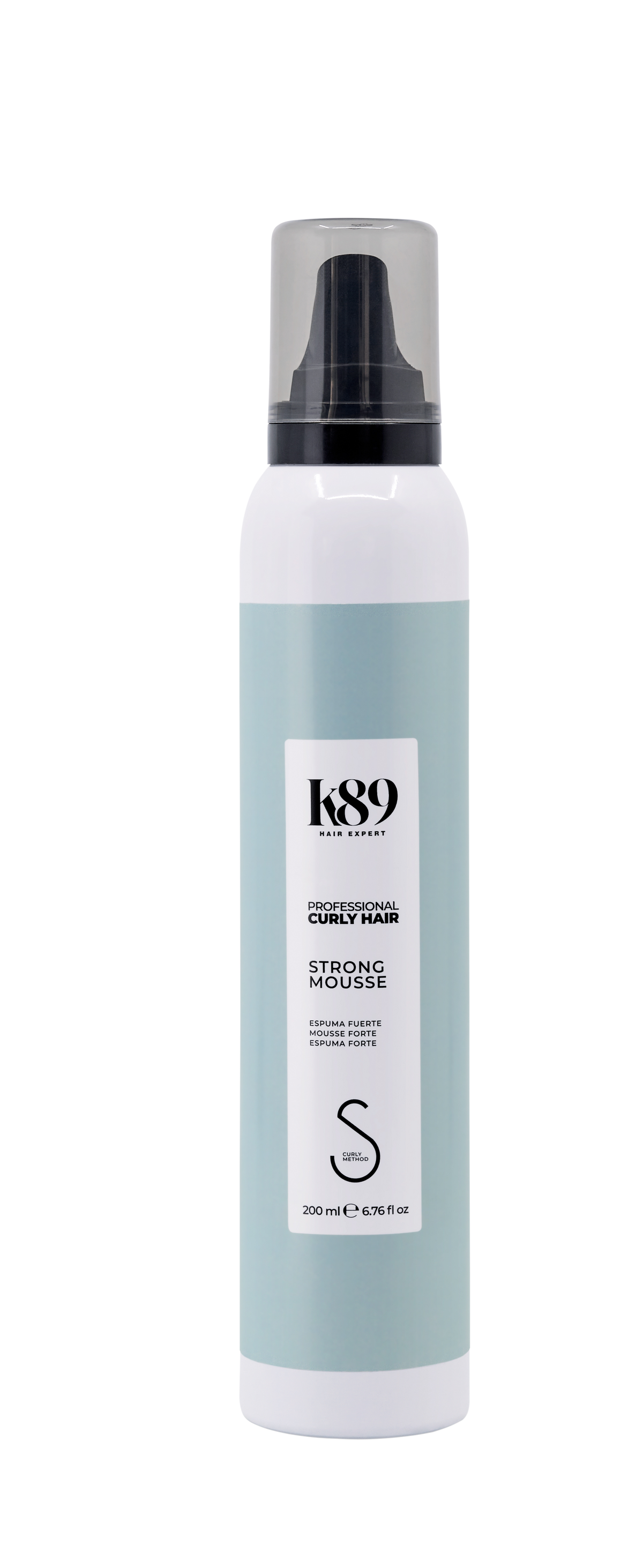 Stiprios fiksacijos putos K89 Professional Curly Hair Mousse Strong