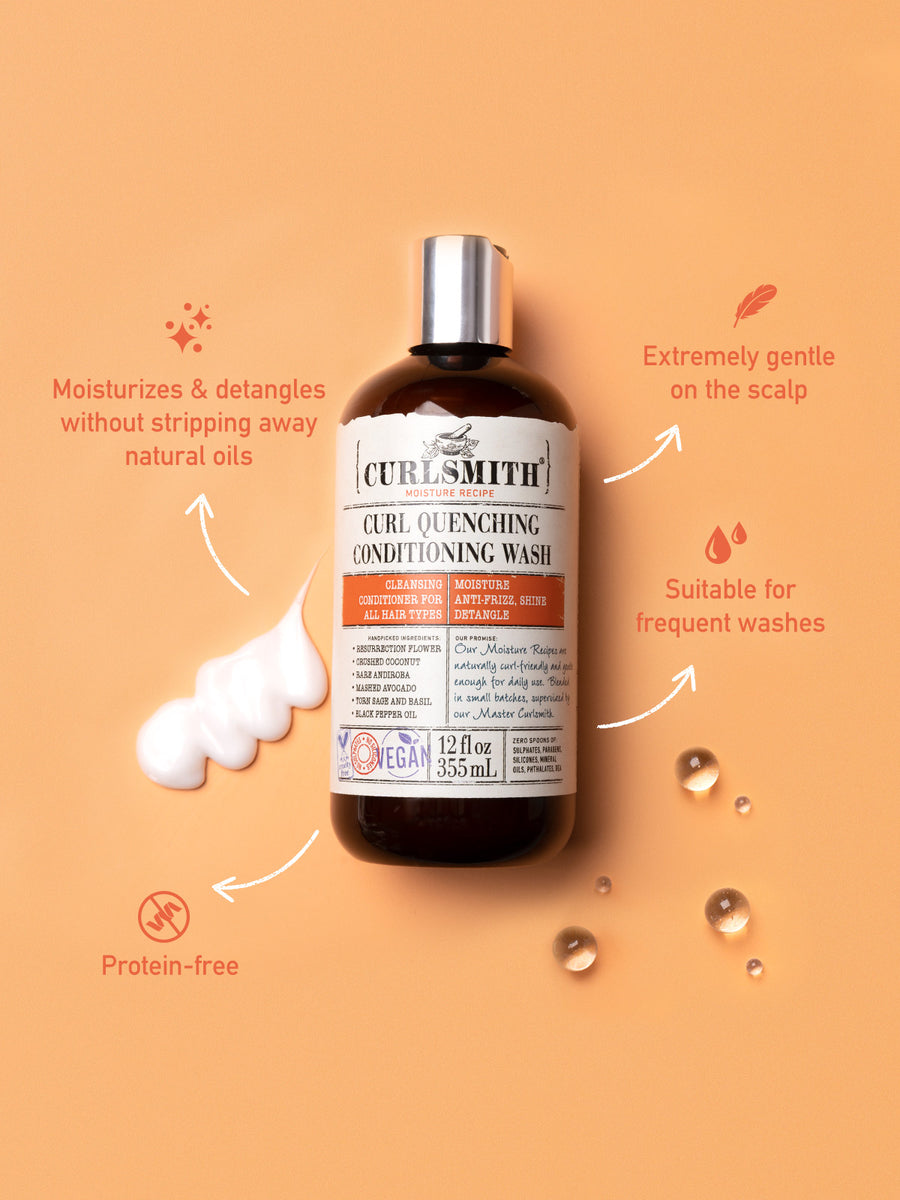 Šampūnas-kondicionierius viename Curl Quenching Conditioning Wash